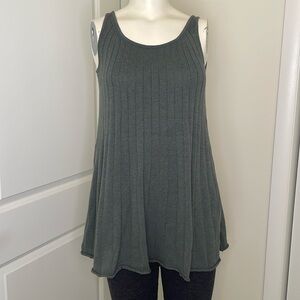 Peruvian Connection Pima cotton rib knit tank top